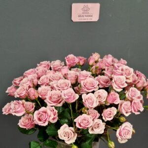 Smulkiažiedės rožytės pastelinių arba tamsių atspalvių