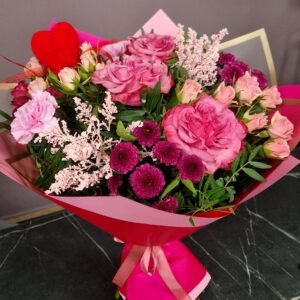 Aksominė floristo fantazija