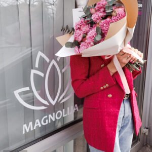 Gvazdikų rausvas debesis