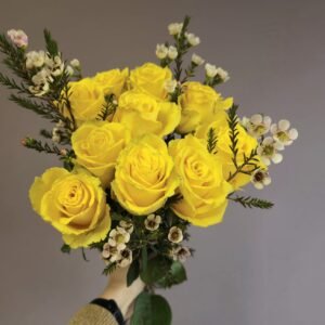 Geltonos rožės