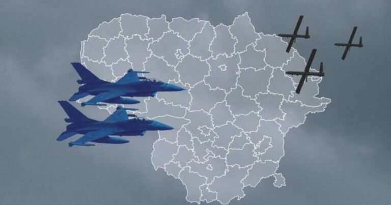 Droną matė radaras, bet numušti negalėjo: Lietuva sieks keisti NATO taisykles